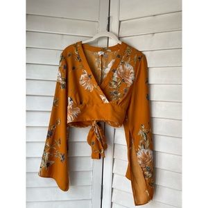 Long Sleeve Crop Top